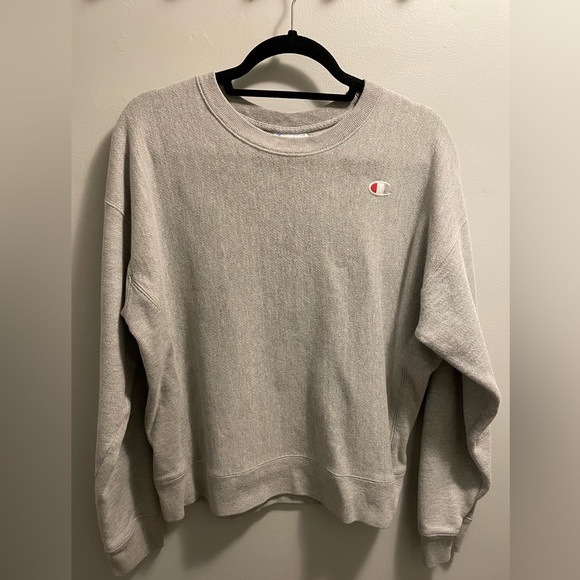 GREY CHAMPION CREWNECK - Picture 1 of 3